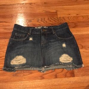 Denim skirt
